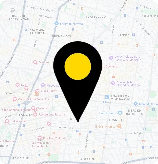 Mapa de sucursal